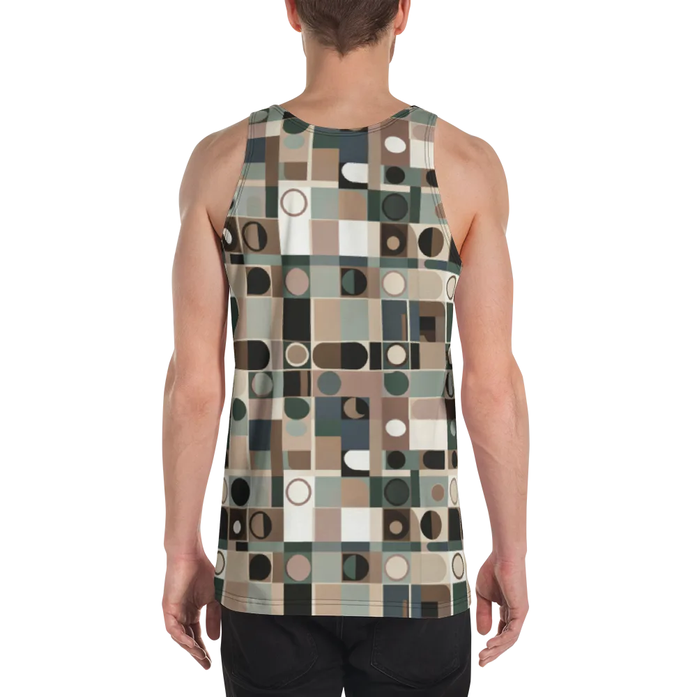 Velvet Modulation on Men's Tank Top — Back