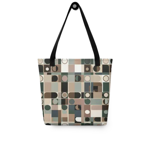 Velvet Modulation on a Tote Bag