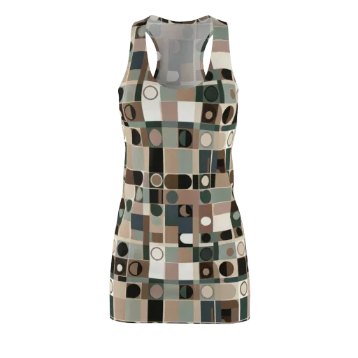 Velvet Modulation on a Racerback Dress