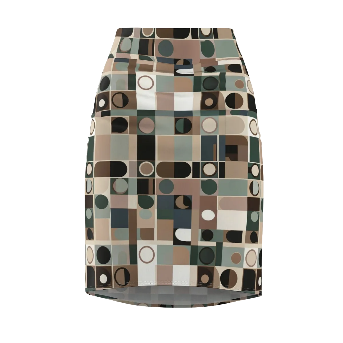 Velvet Modulation on Pencil Skirt — Front