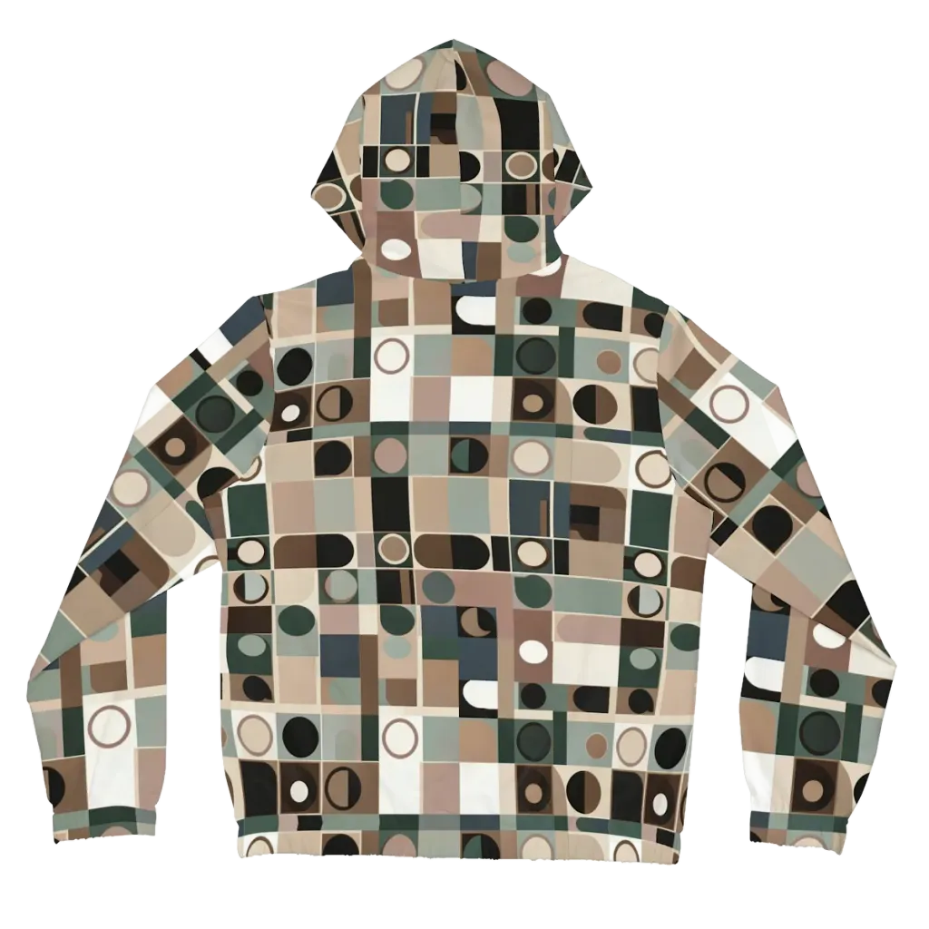 Velvet Modulation on Women's Full-Zip Hoodie — Back