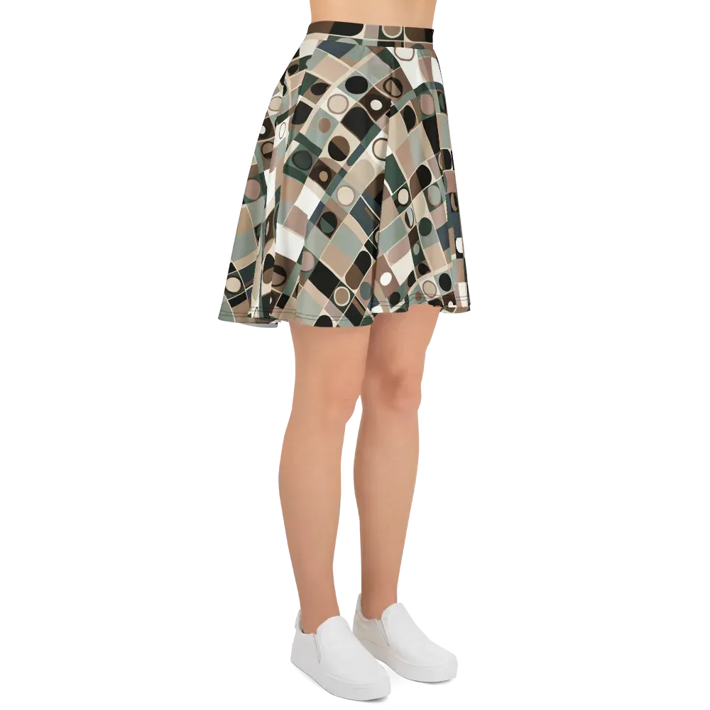 Velvet Modulation on Skater Skirt — Right