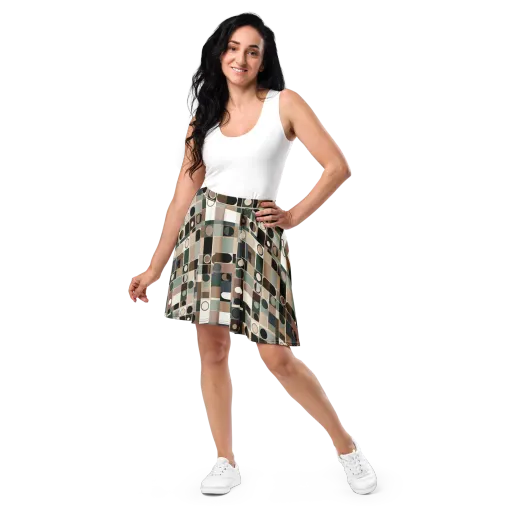 Velvet Modulation on a Skater Skirt