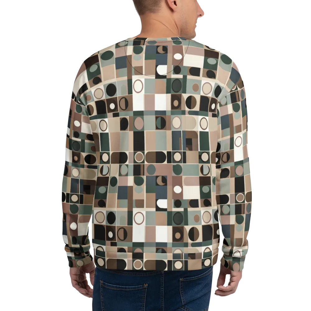 Velvet Modulation on Sweatshirt — Back