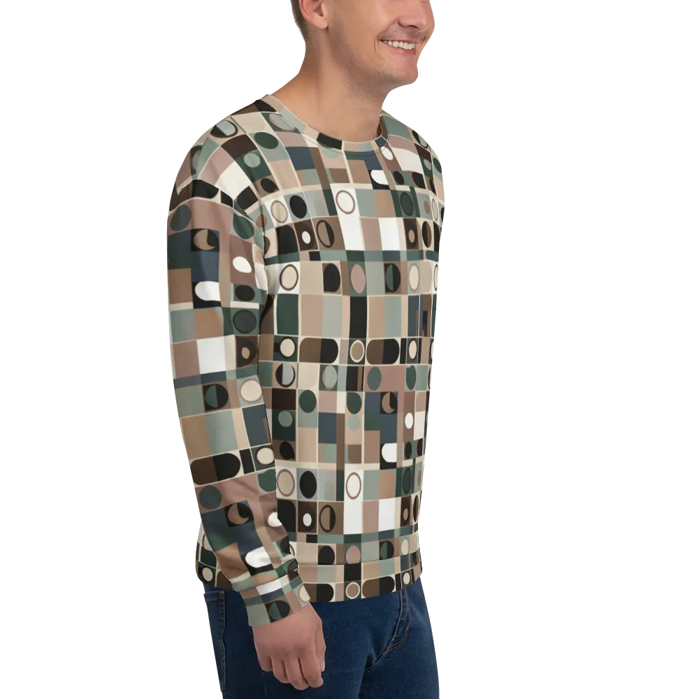 Velvet Modulation on Sweatshirt — Right Front