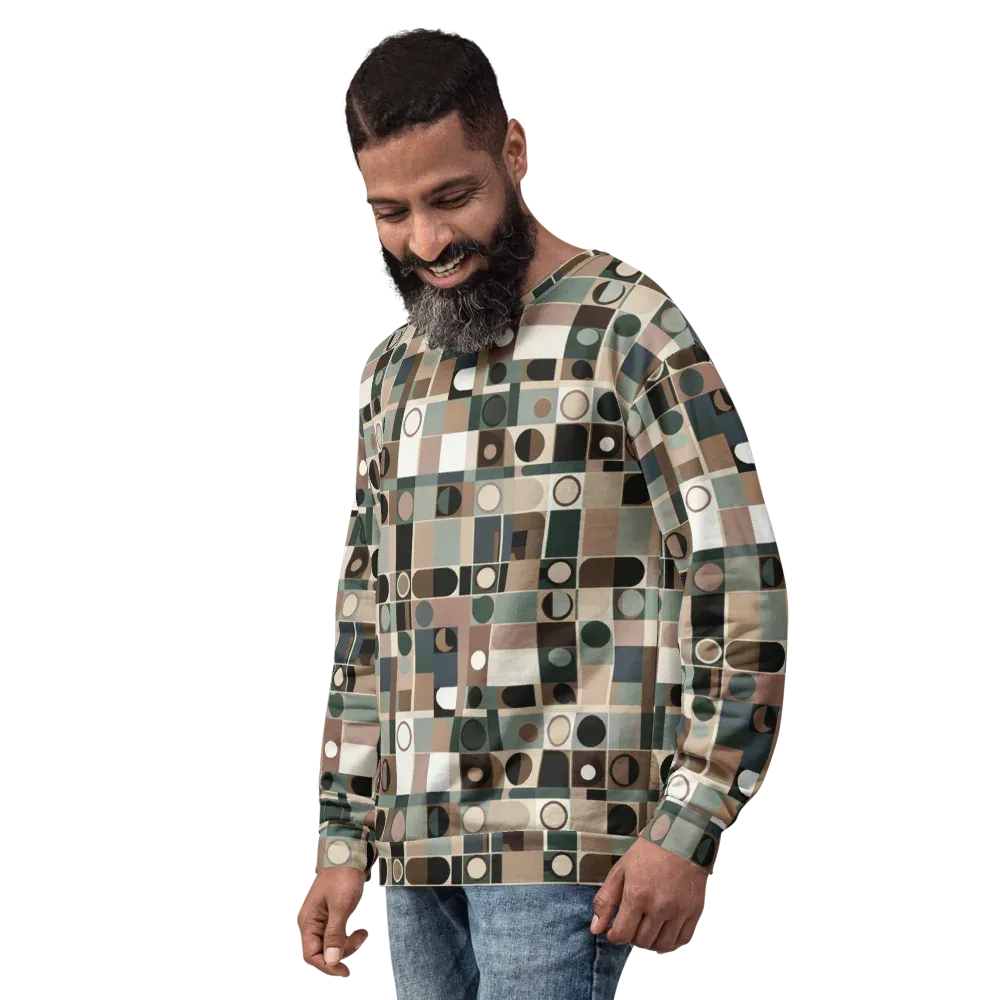 Velvet Modulation on Sweatshirt — Left Front