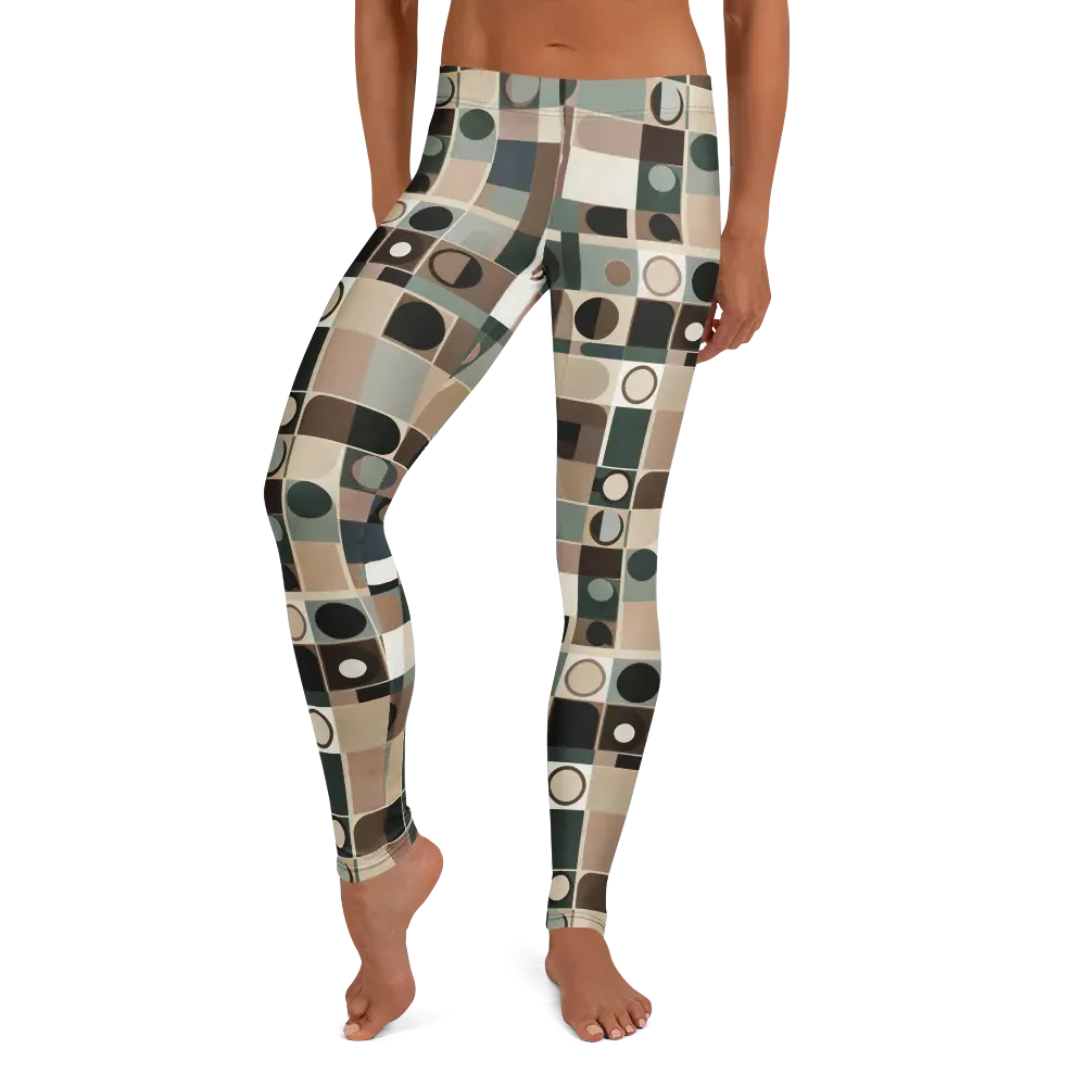 Velvet Modulation on Leggings — Front