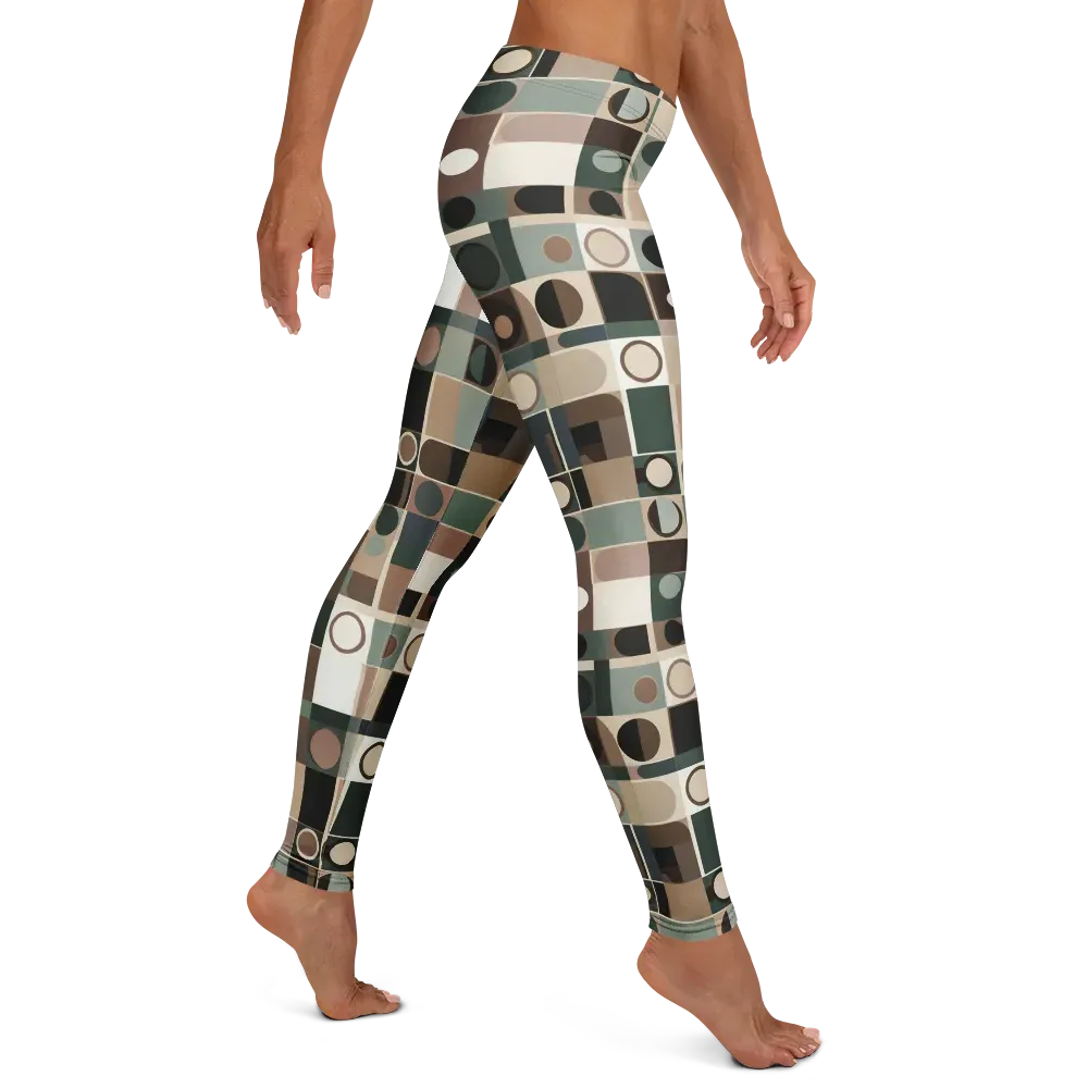 Velvet Modulation on Leggings — Right