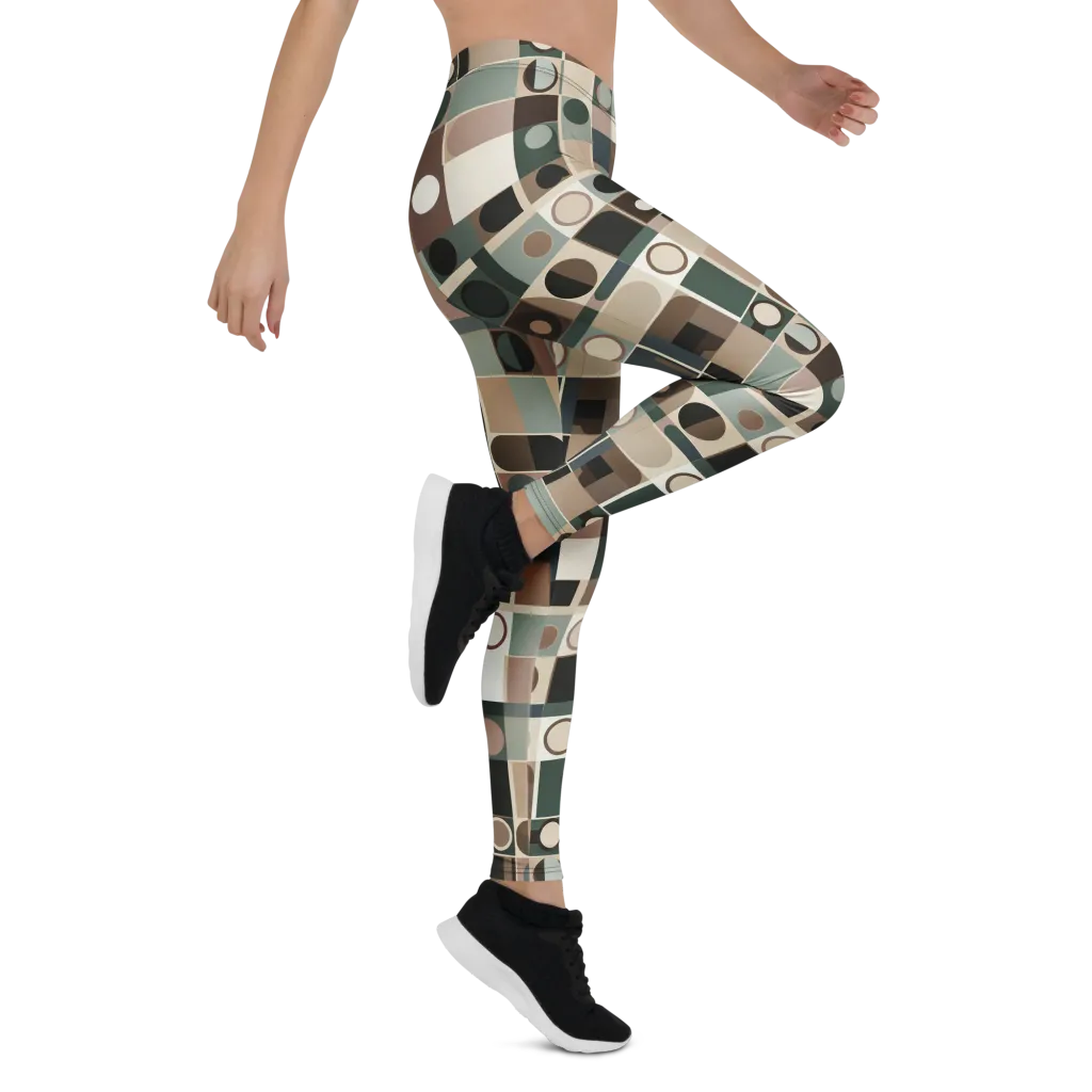 Velvet Modulation on Leggings — Right
