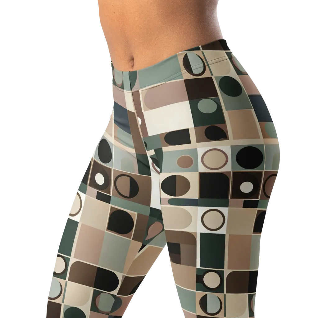 Velvet Modulation on Leggings — Left Front