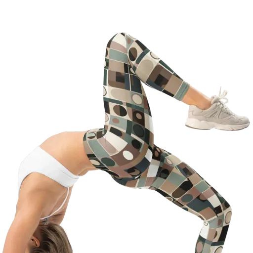 Velvet Modulation on a Leggings