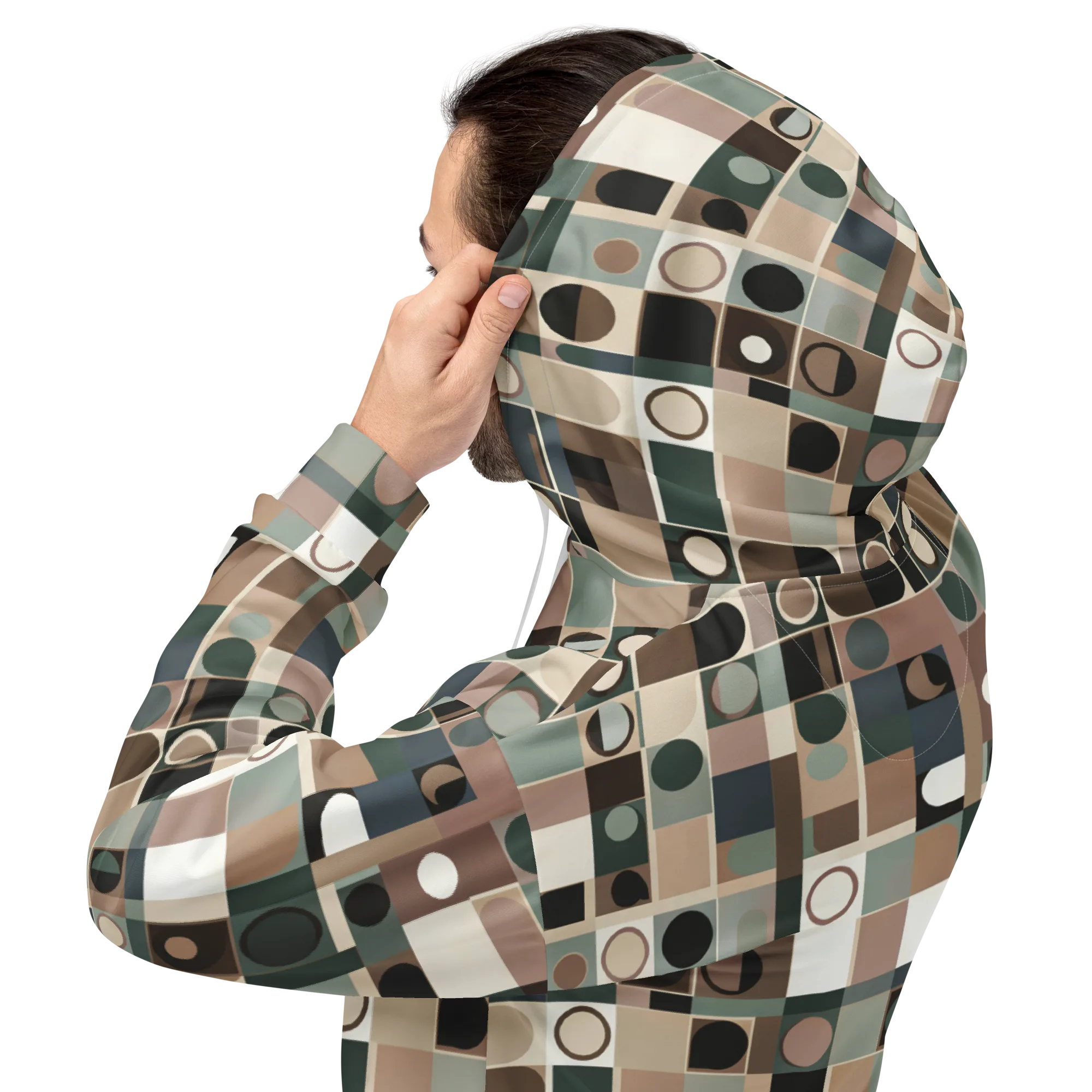 Velvet Modulation on Hoodie — Back