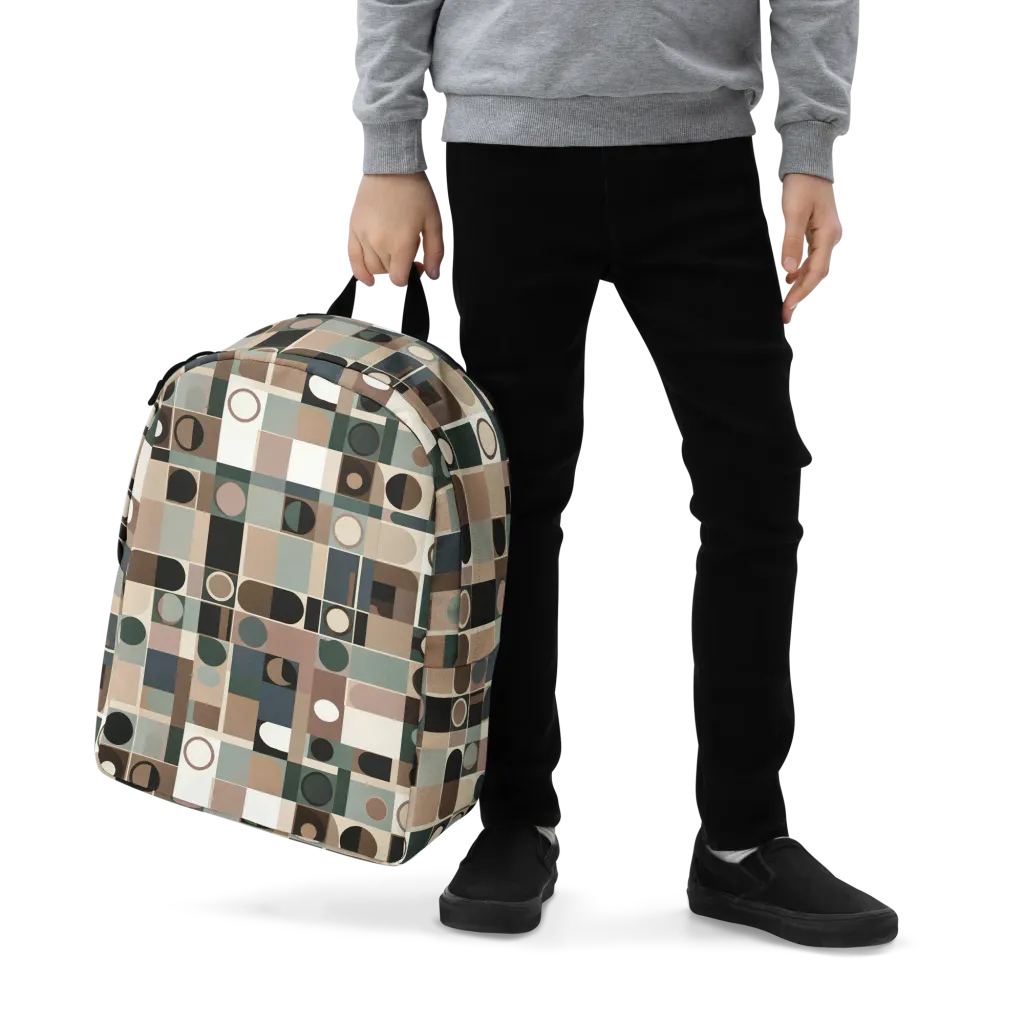 Velvet Modulation on Minimalist Backpack — Zoomed-in