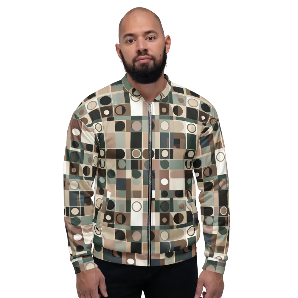 Velvet Modulation on Bomber Jacket — Front
