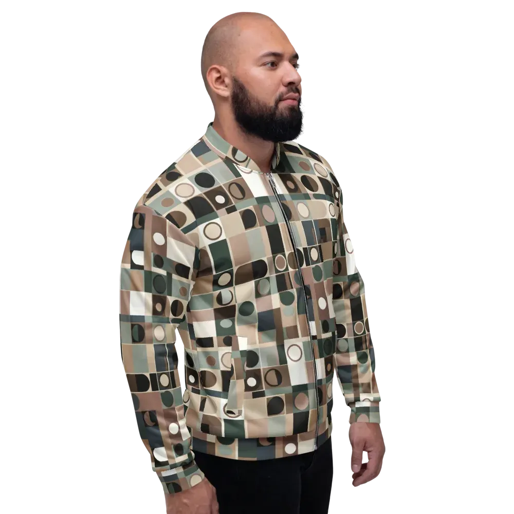 Velvet Modulation on Bomber Jacket — Right