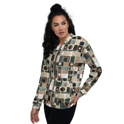 Velvet Modulation on a Bomber Jacket