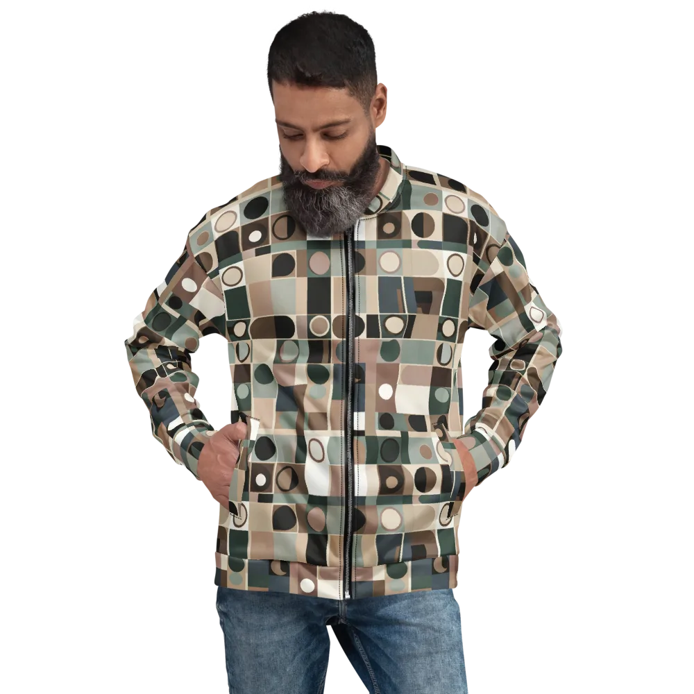 Velvet Modulation on Bomber Jacket — Front