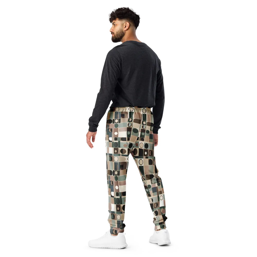 Velvet Modulation on Men's Joggers — Back