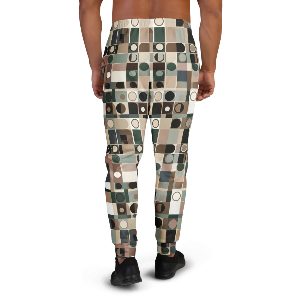 Velvet Modulation on Men's Joggers — Back