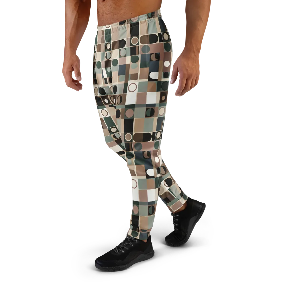 Velvet Modulation on Men's Joggers — Left