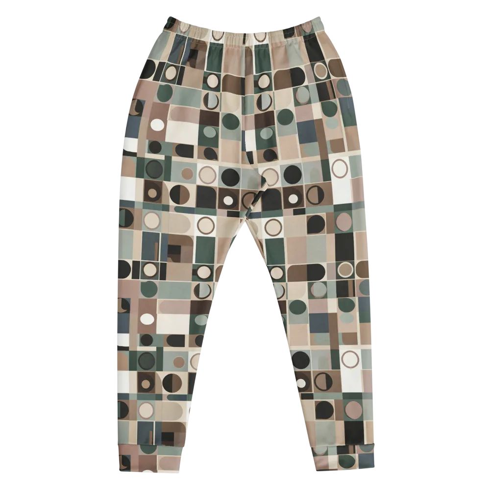Velvet Modulation on Men's Joggers — Front
