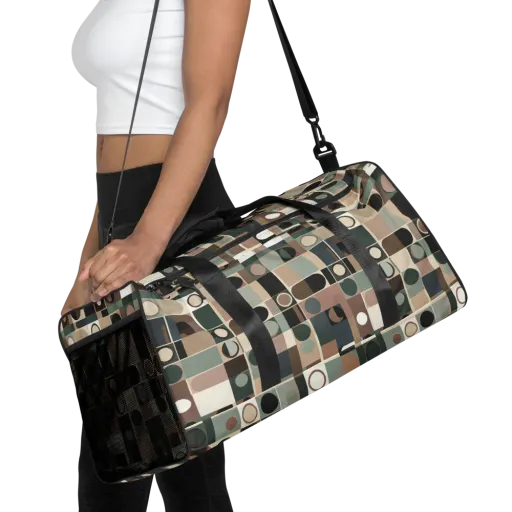 Velvet Modulation on a Duffle Bag