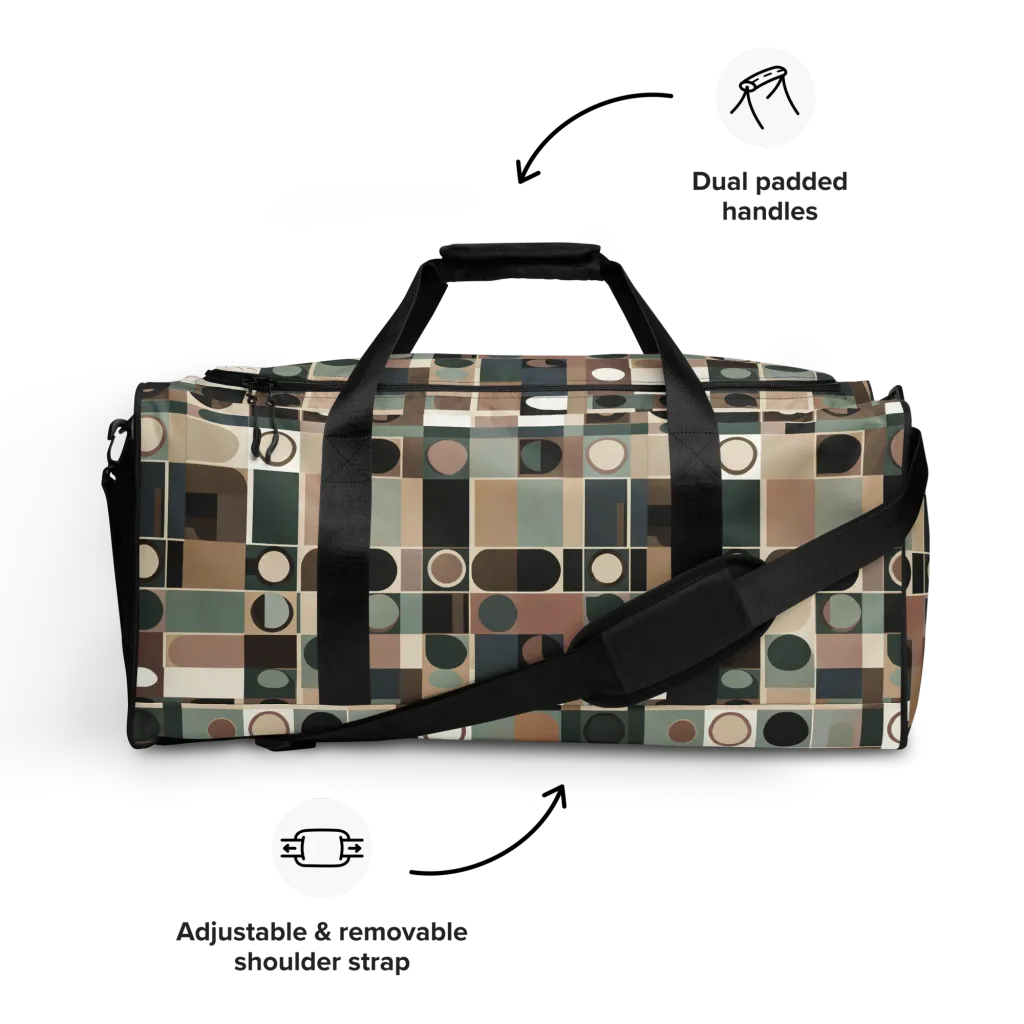 Velvet Modulation on Duffle Bag — Front