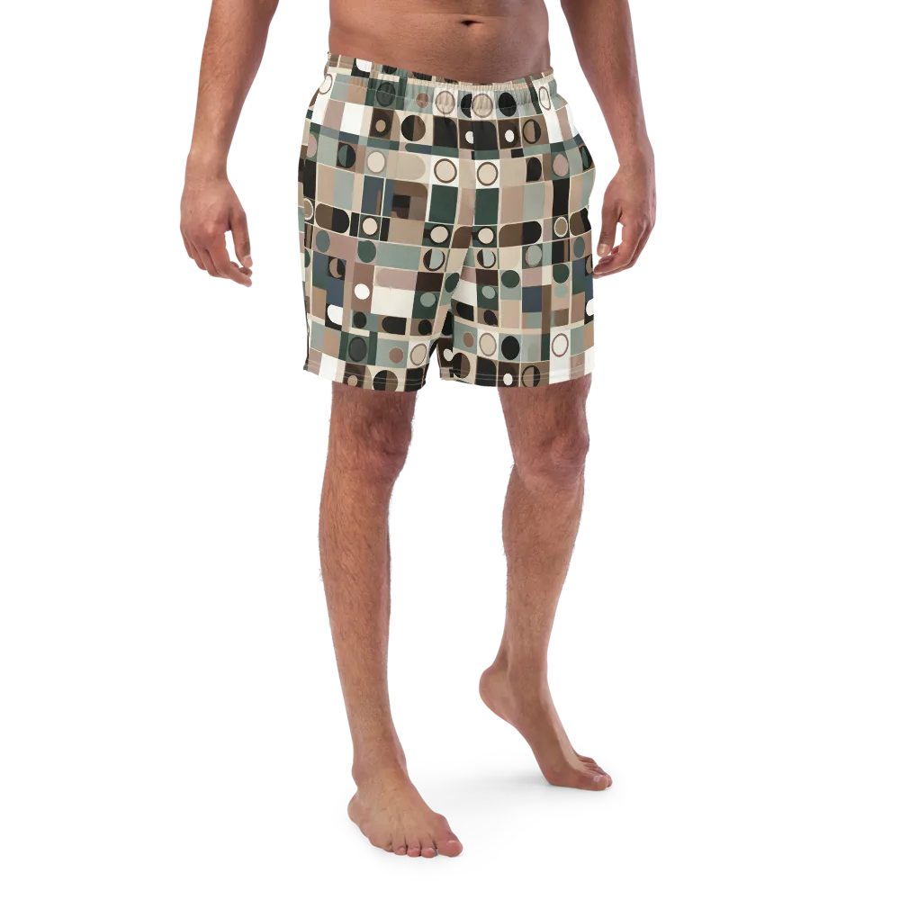 Velvet Modulation on Swim Trunks — Front