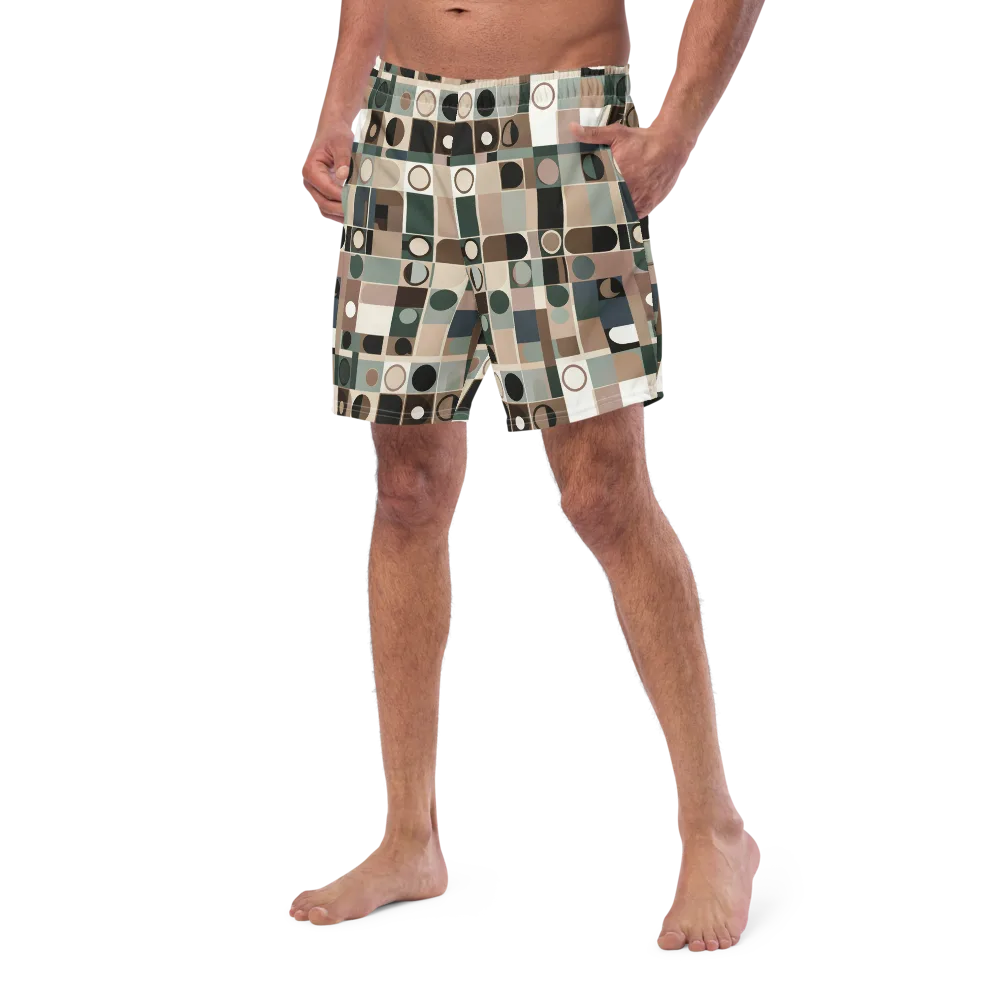 Velvet Modulation on Swim Trunks — Left Front