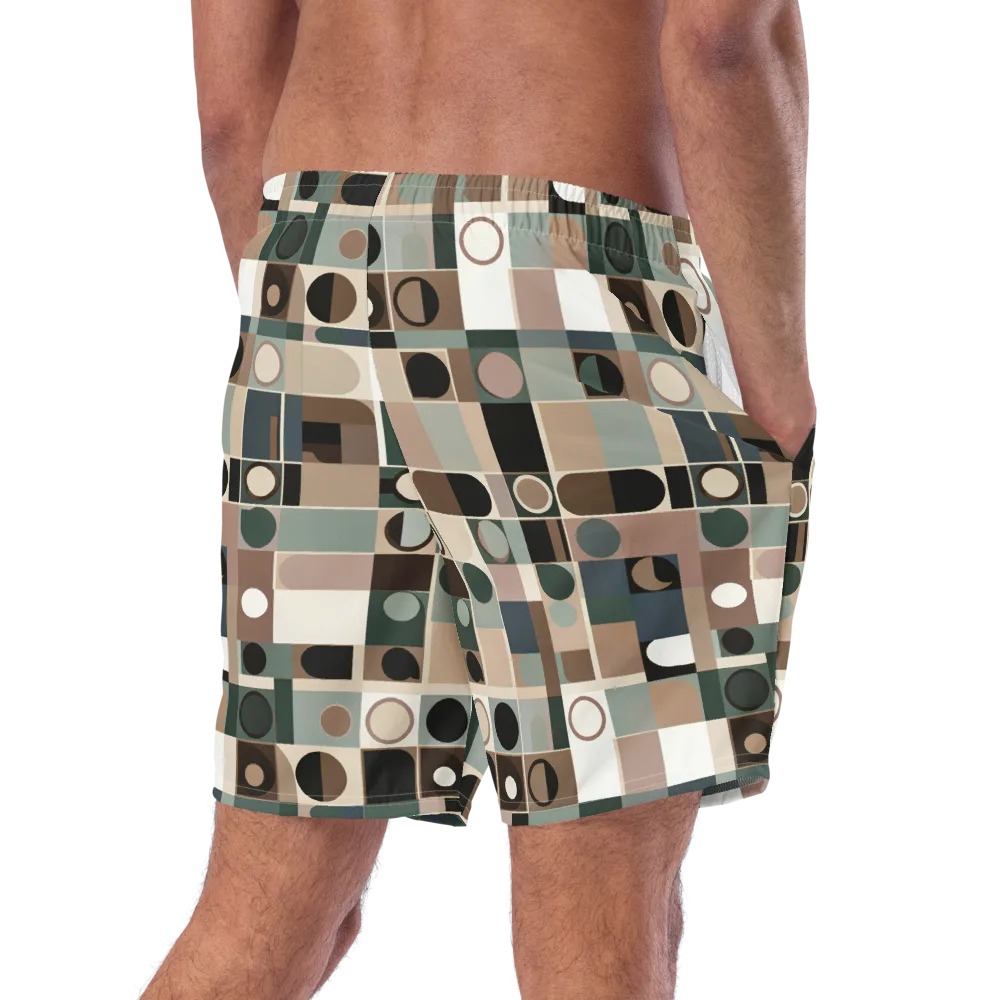 Velvet Modulation on Swim Trunks — Right Back