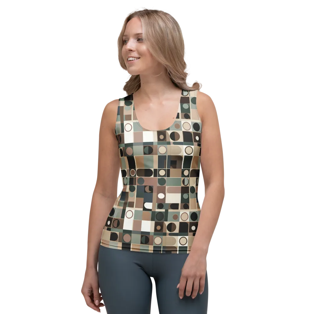 Velvet Modulation on Women's Tank Top — Front
