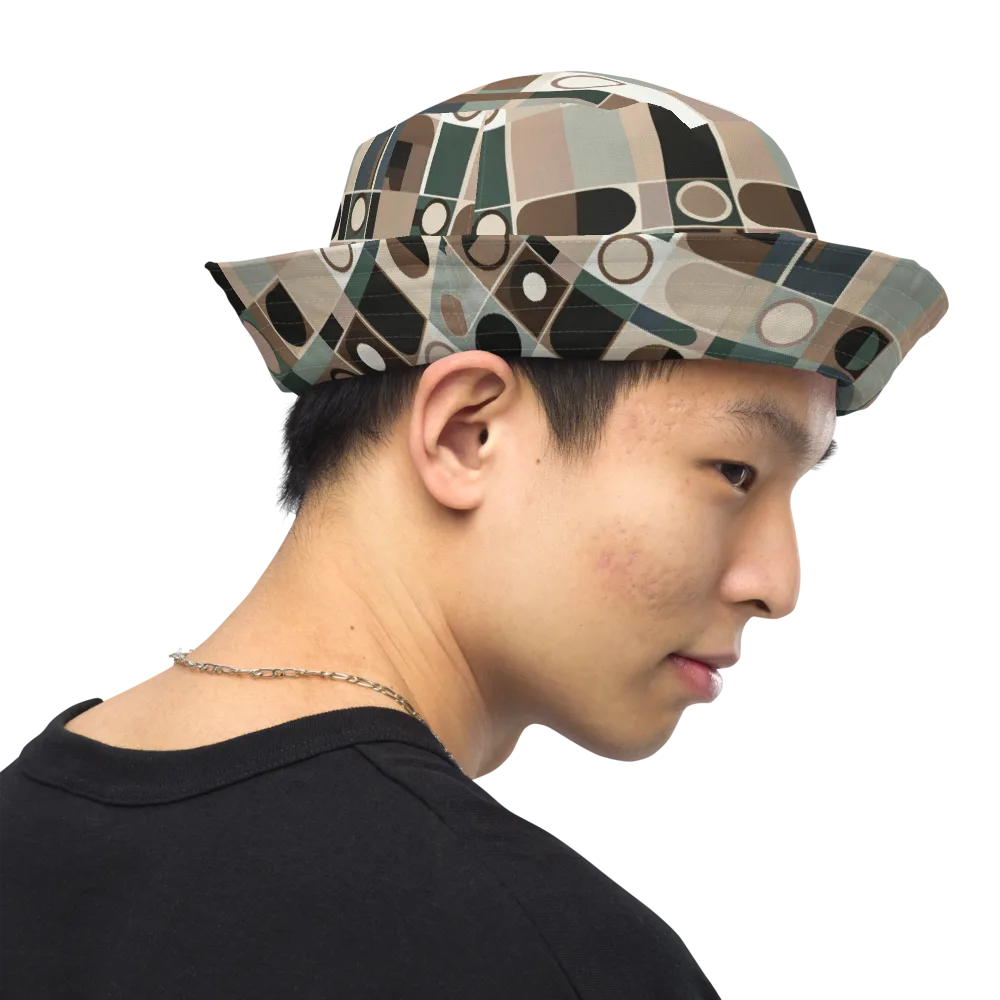 Velvet Modulation on Reversible Bucket Hat — Right Outside