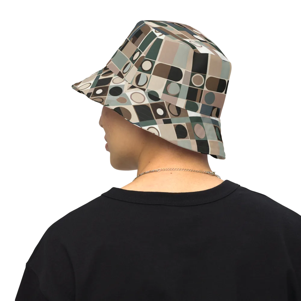 Velvet Modulation on Reversible Bucket Hat — Back Inside