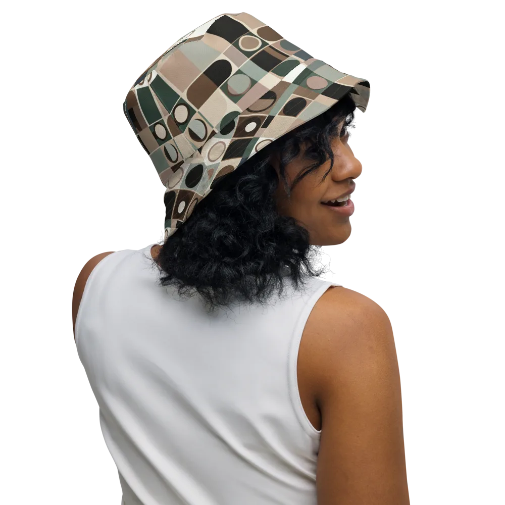 Velvet Modulation on Reversible Bucket Hat — Right Outside