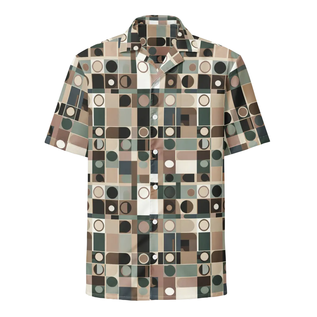 Velvet Modulation on Button Shirt — Front