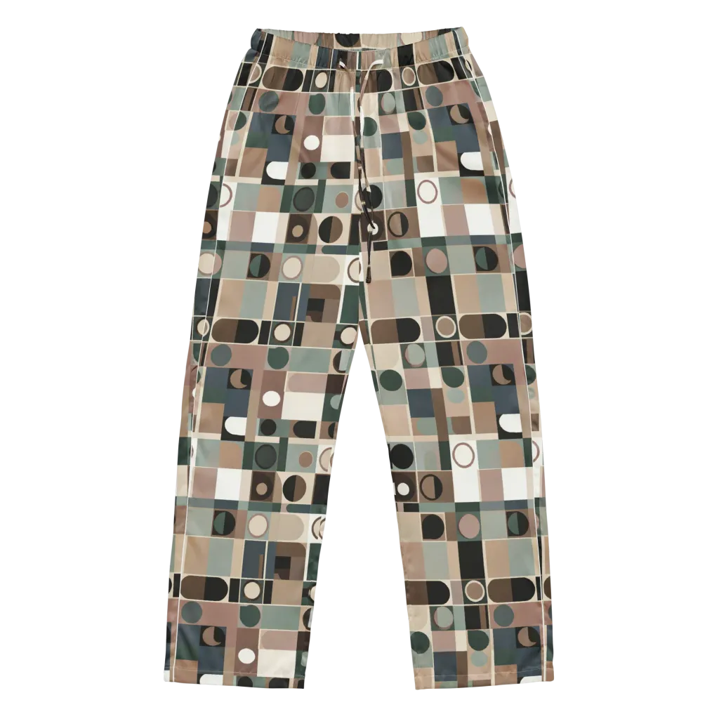 Velvet Modulation on Women's Pajama Pants — Front