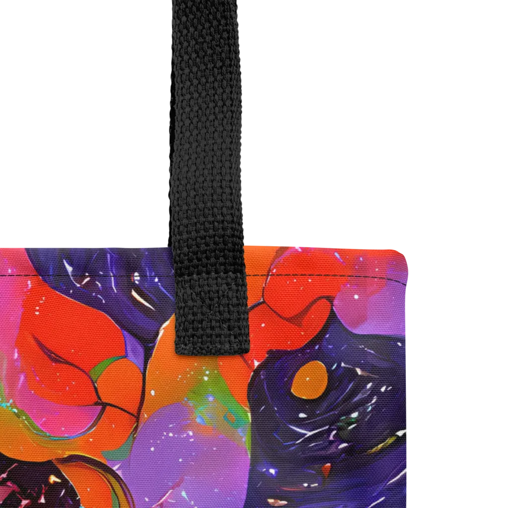 Indigo Citrus Riot on Tote Bag — Product details
