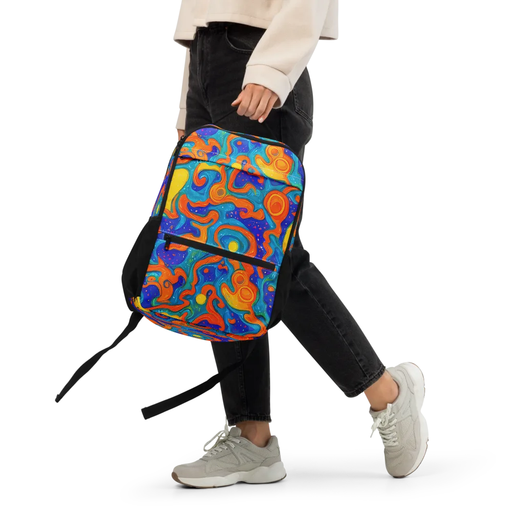Molten Lagoon on Utility Backpack — Front