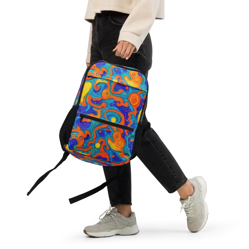 Molten Lagoon on Utility Backpack — Front