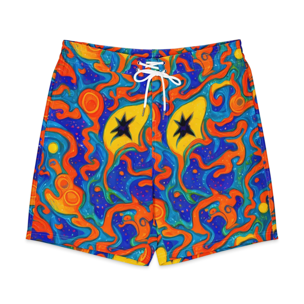 Molten Lagoon on Men's Board Shorts — Front