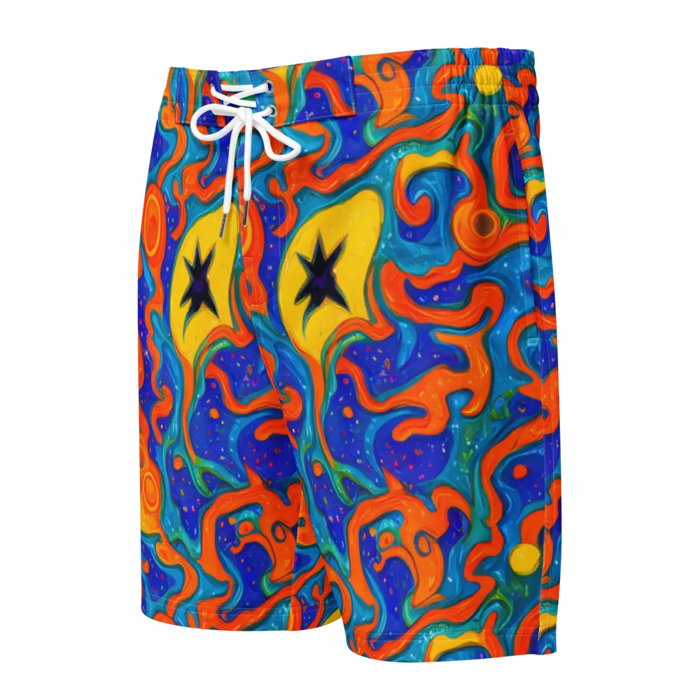 Molten Lagoon on Men's Board Shorts — Front