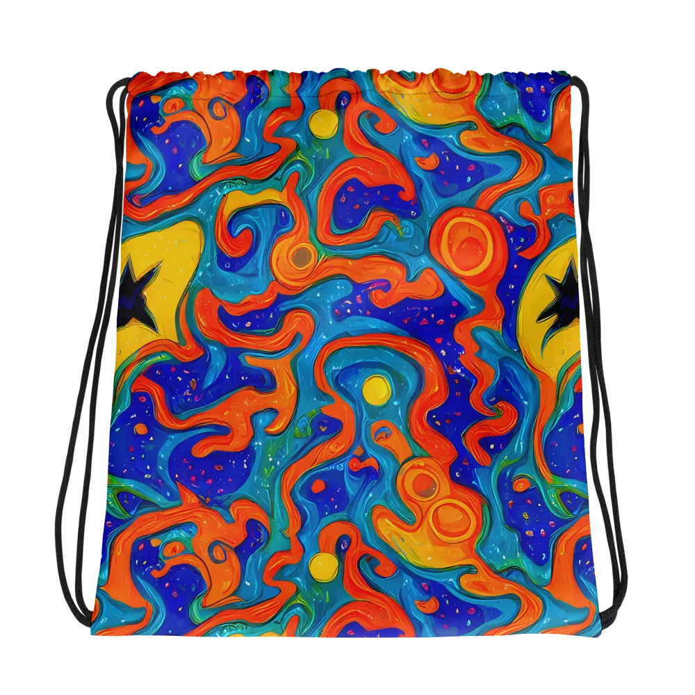 Molten Lagoon on Drawstring Bag — Photo