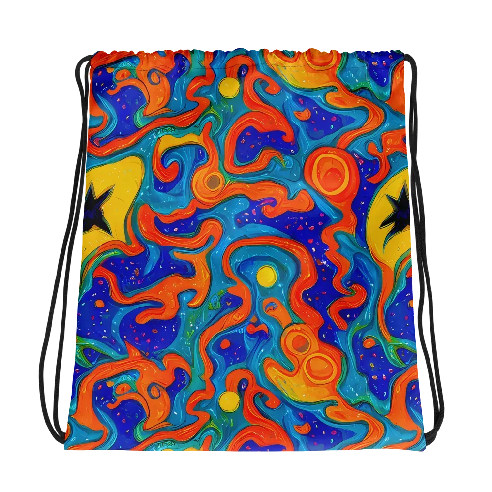 Molten Lagoon on Drawstring Bag — Photo