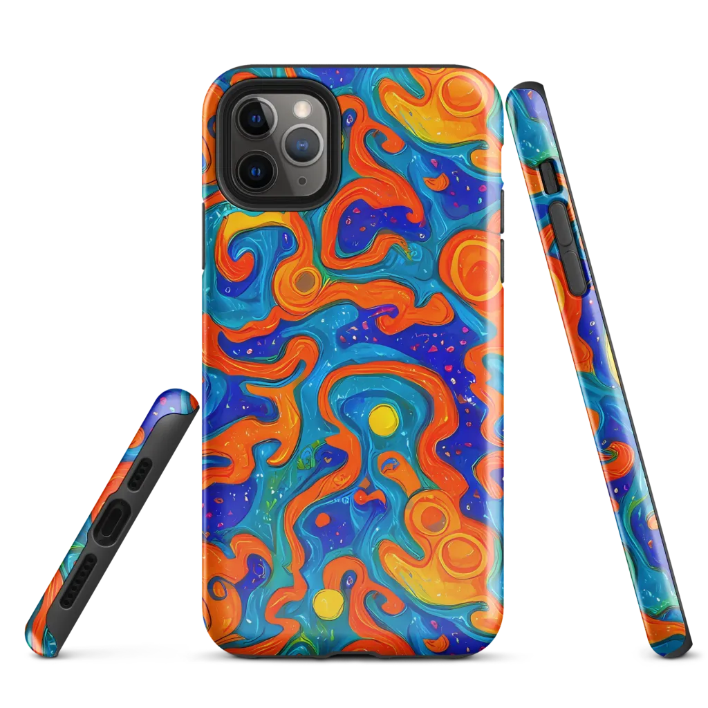 Molten Lagoon on Tough Case for iPhone® — Front