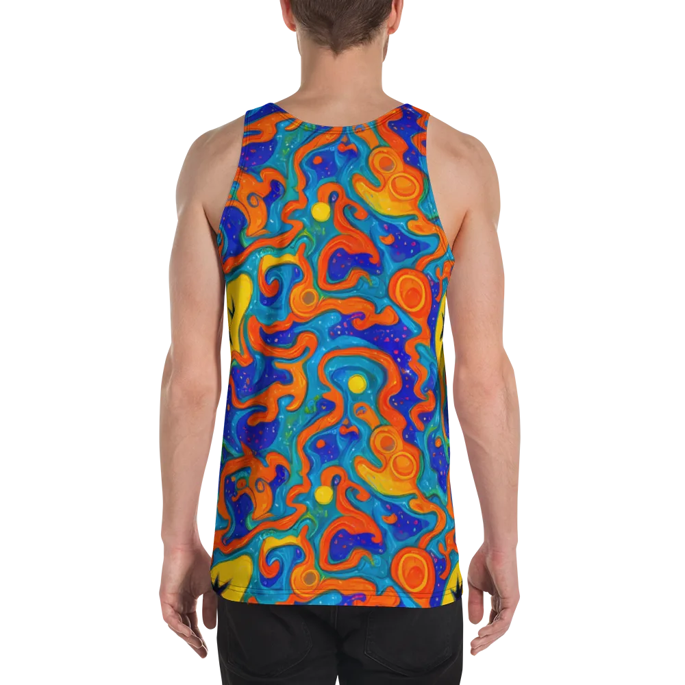 Molten Lagoon on Men's Tank Top — Back