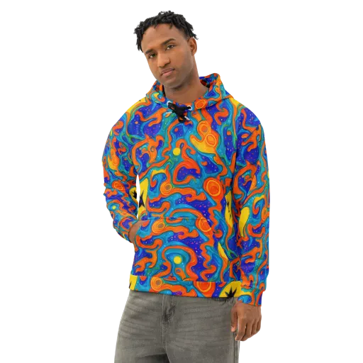 Molten Lagoon on a Cotton Hoodie