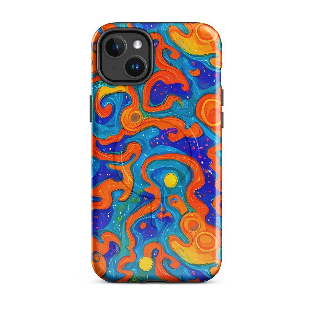 Molten Lagoon on MagSafe Tough Case for iPhone® — Front