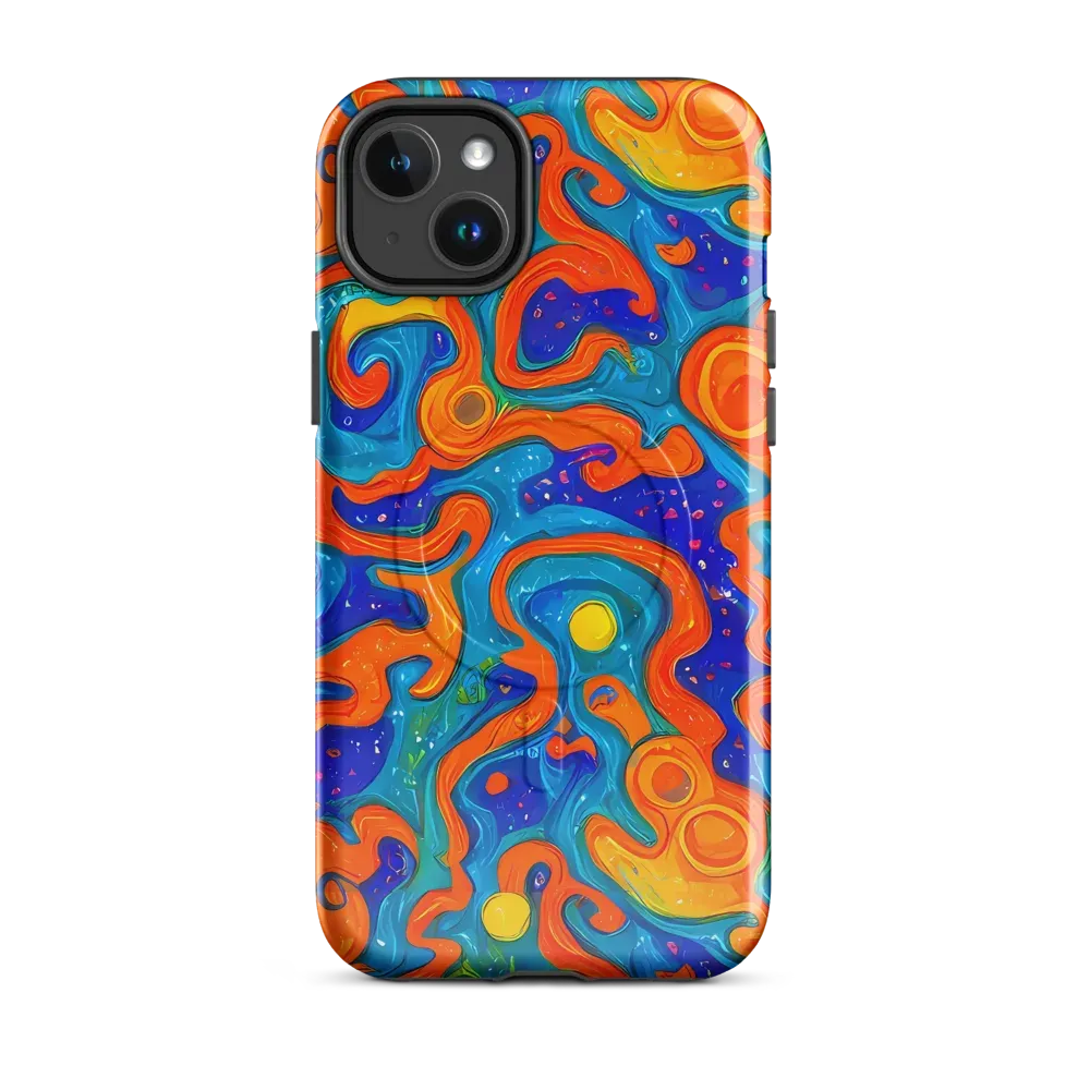 Molten Lagoon on MagSafe Tough Case for iPhone® — Front