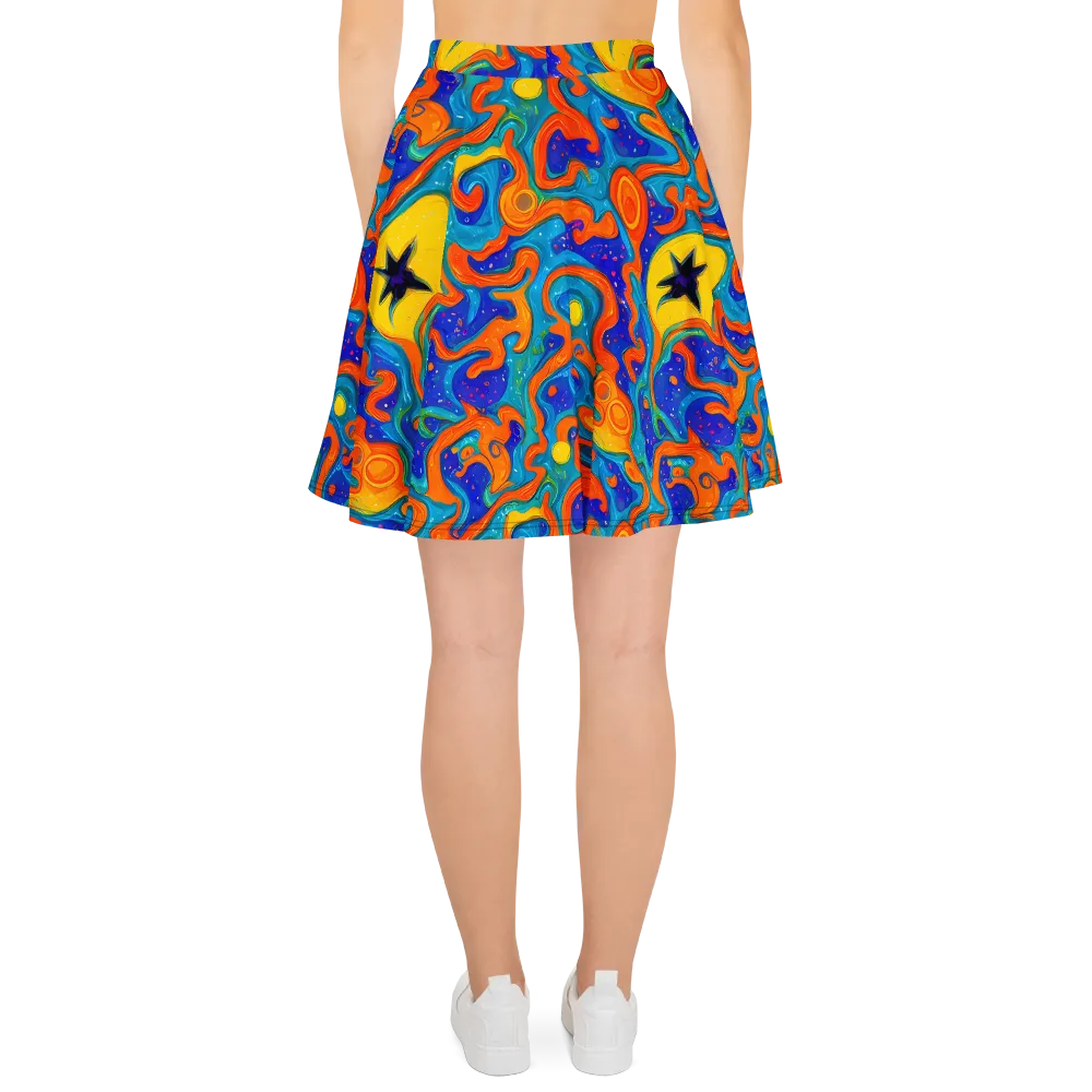 Molten Lagoon on Skater Skirt — Back