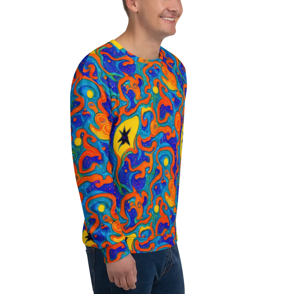 Molten Lagoon on Sweatshirt — Right Front